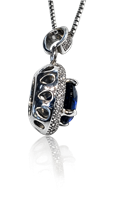 Collana Vidali Gioielli Donna in Argento Zircone COAR-85-34 - COAR-85-34